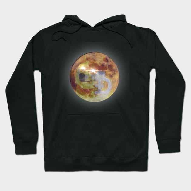 Doge Moon Hoodie by Dzulhan